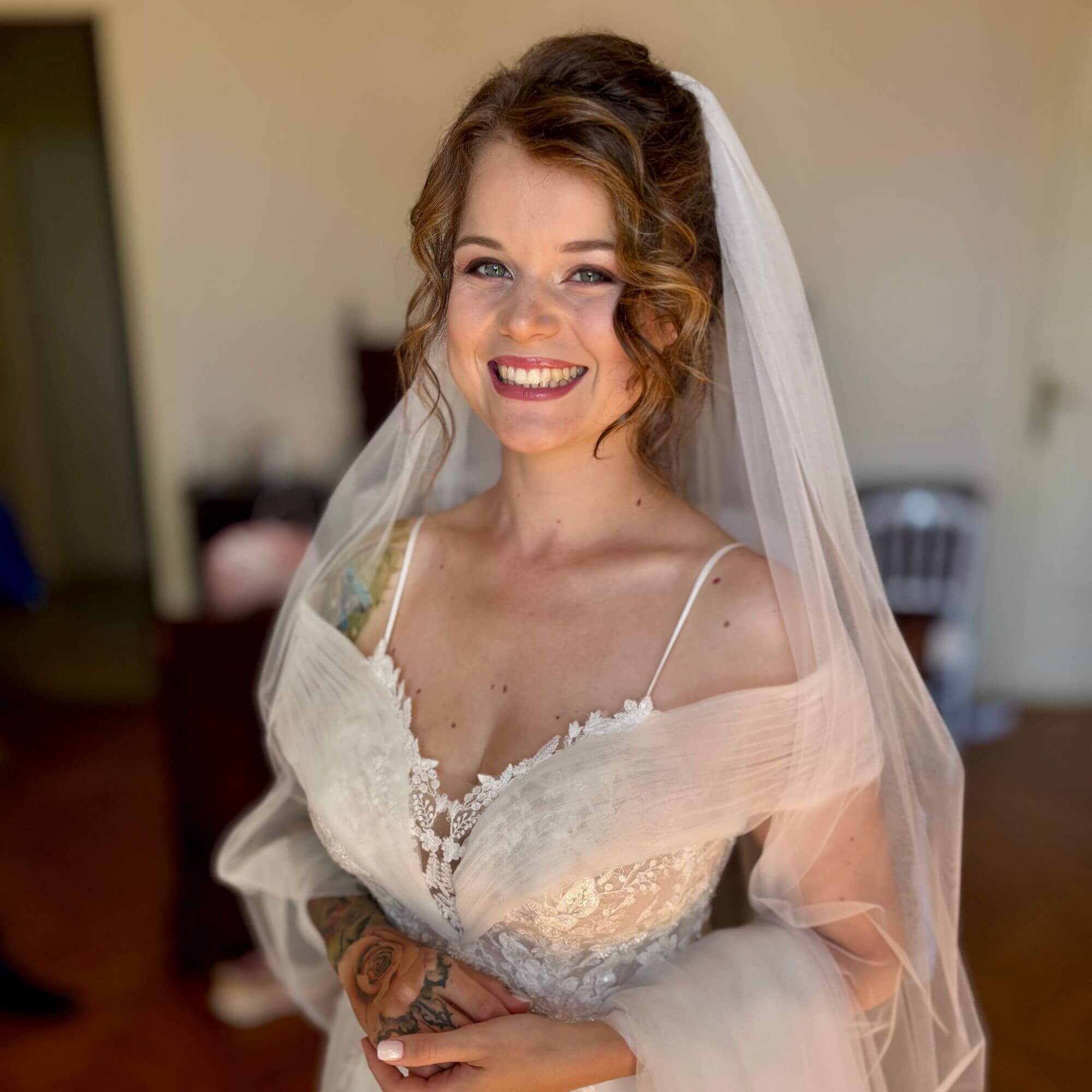 Trucco sposa progettato per donare freschezza dopo notti insonni